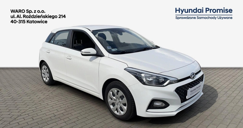 Hyundai i20 cena 54500 przebieg: 50350, rok produkcji 2019 z Ożarów małe 301